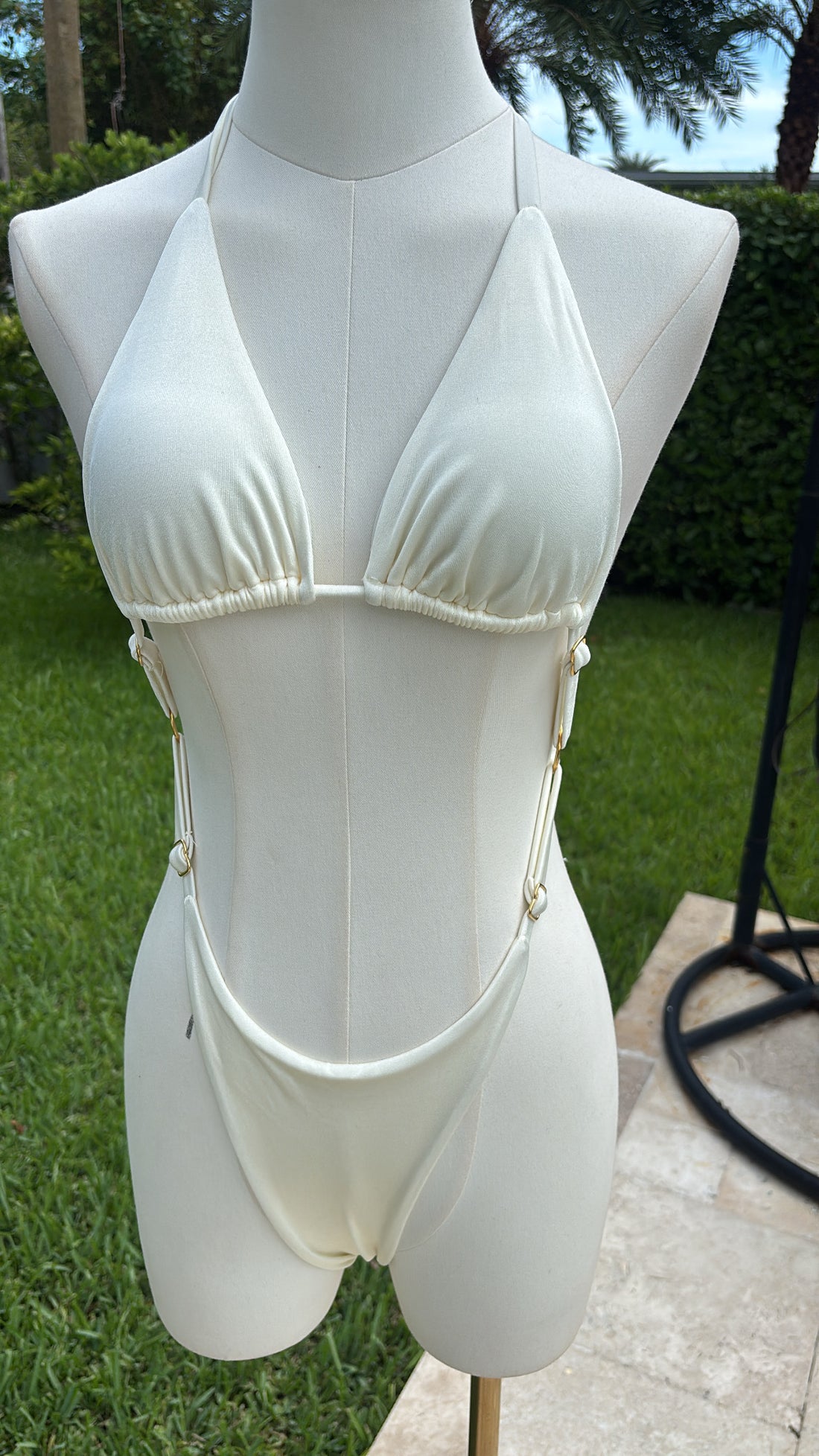 Off White Swimsuit