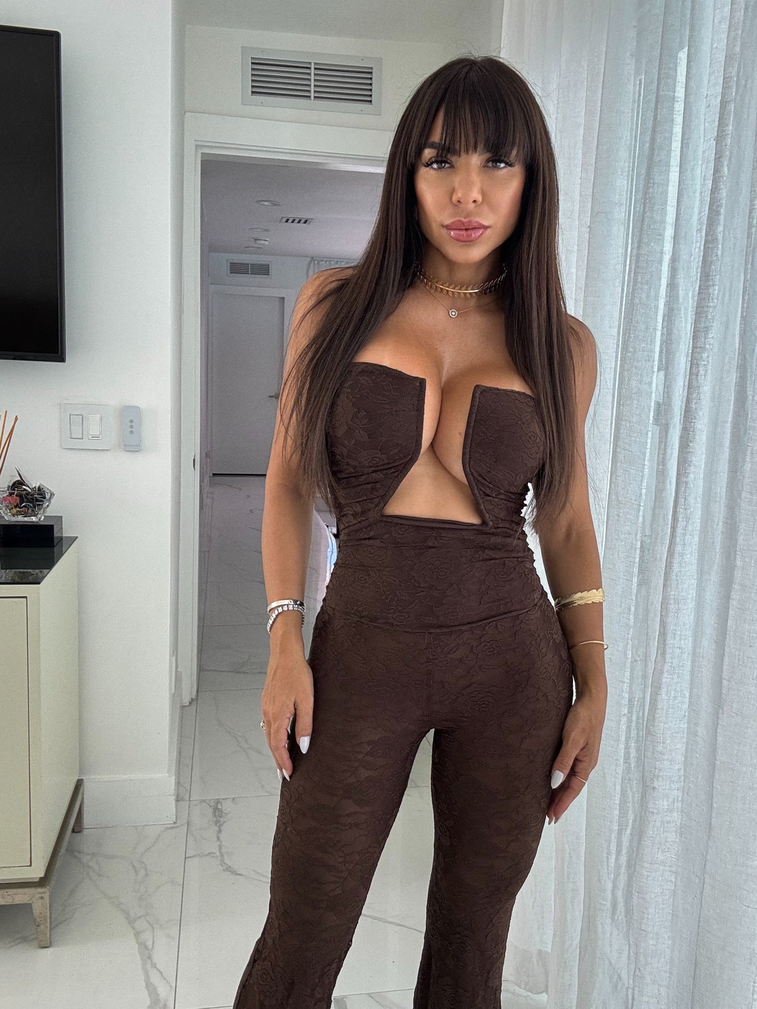 Marron Jumper