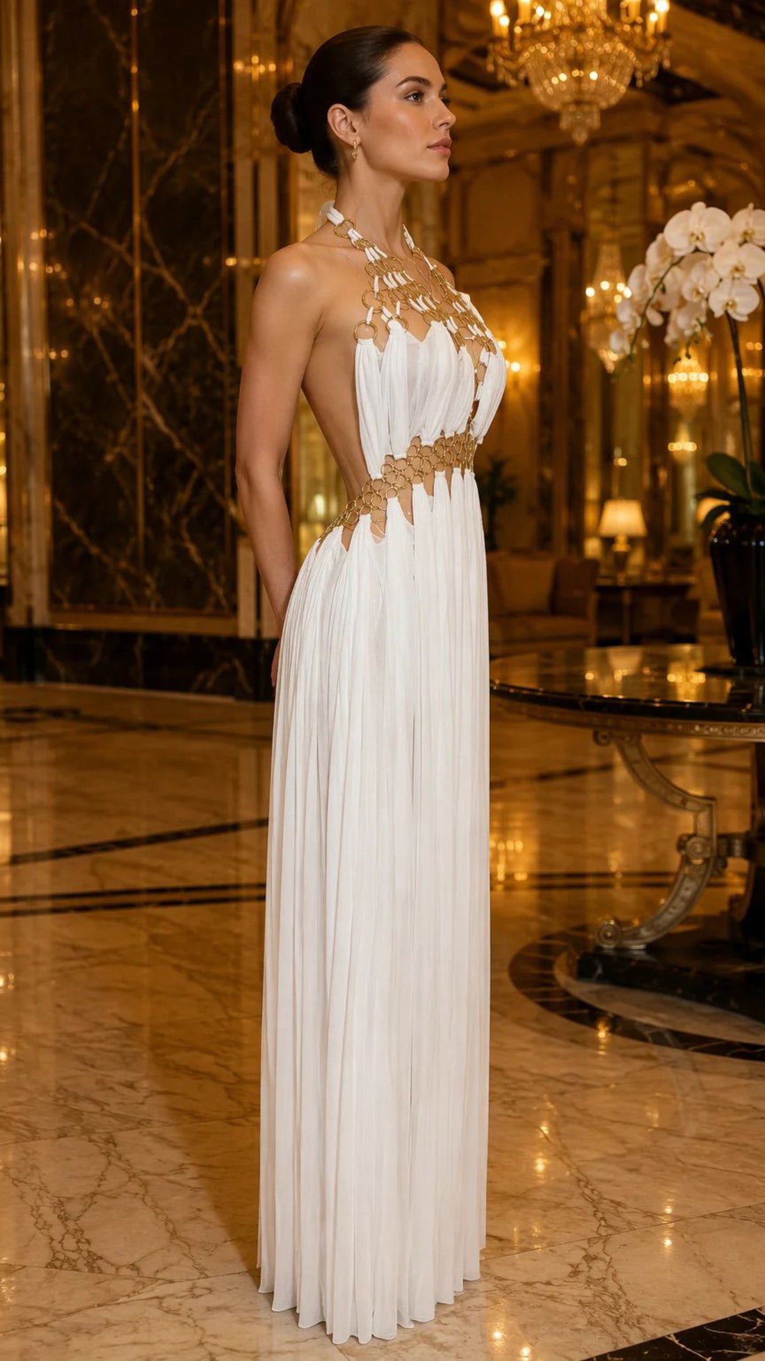 Mykonos Long Dress