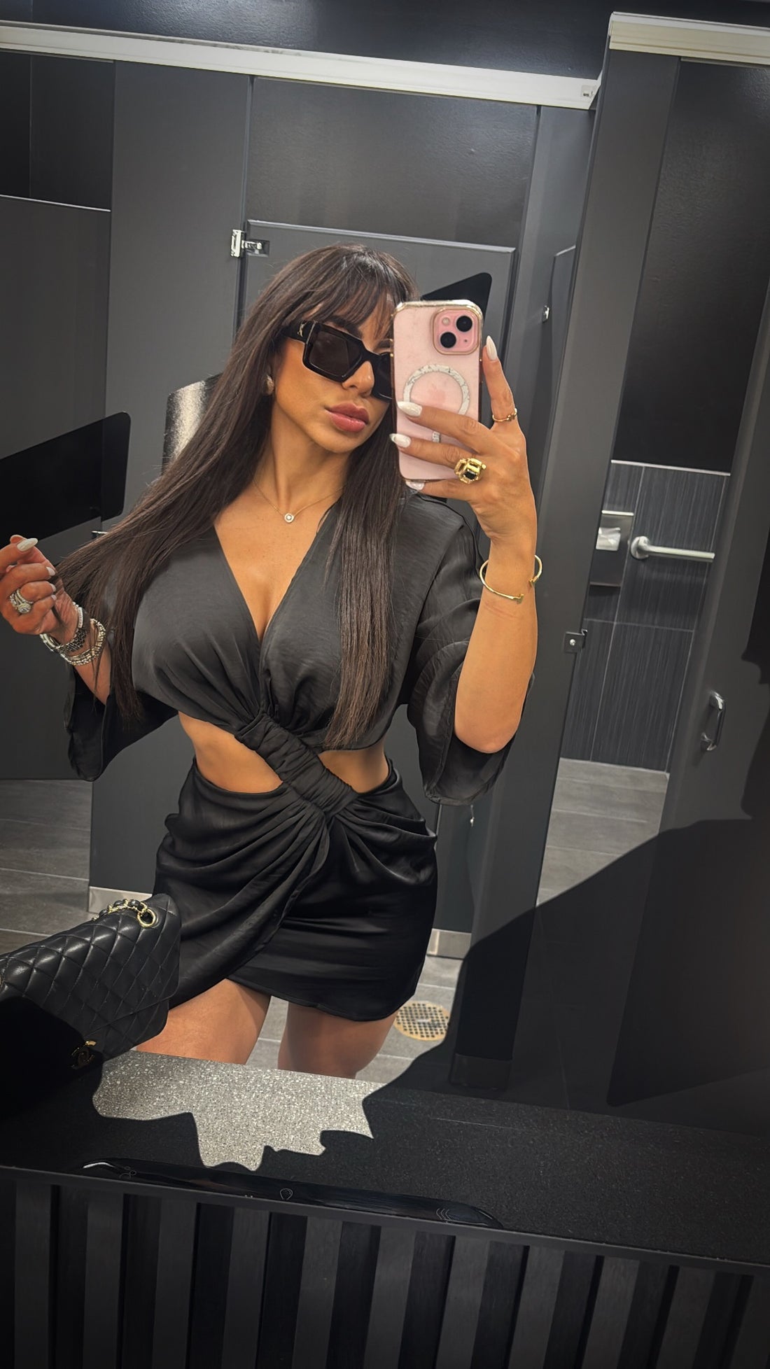 Satiny Dress