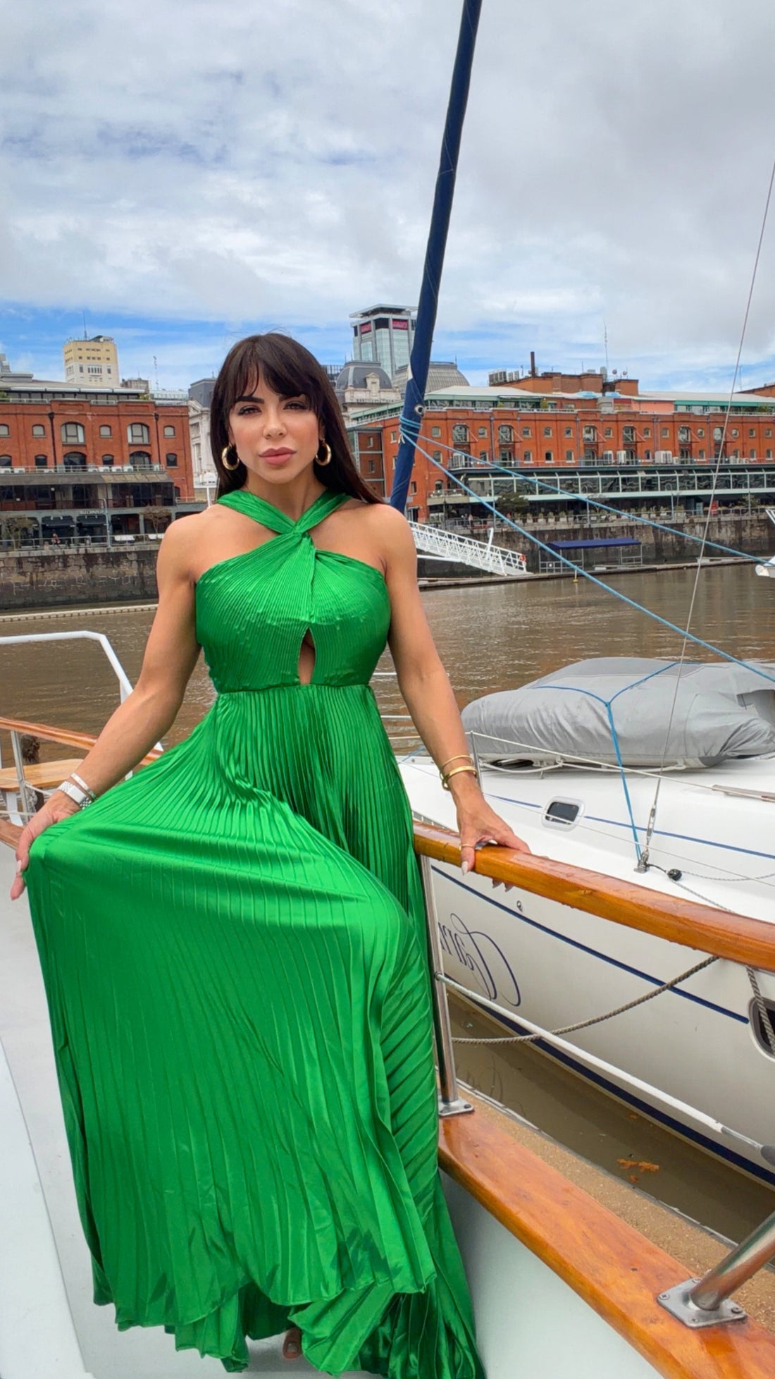Greenly Dress