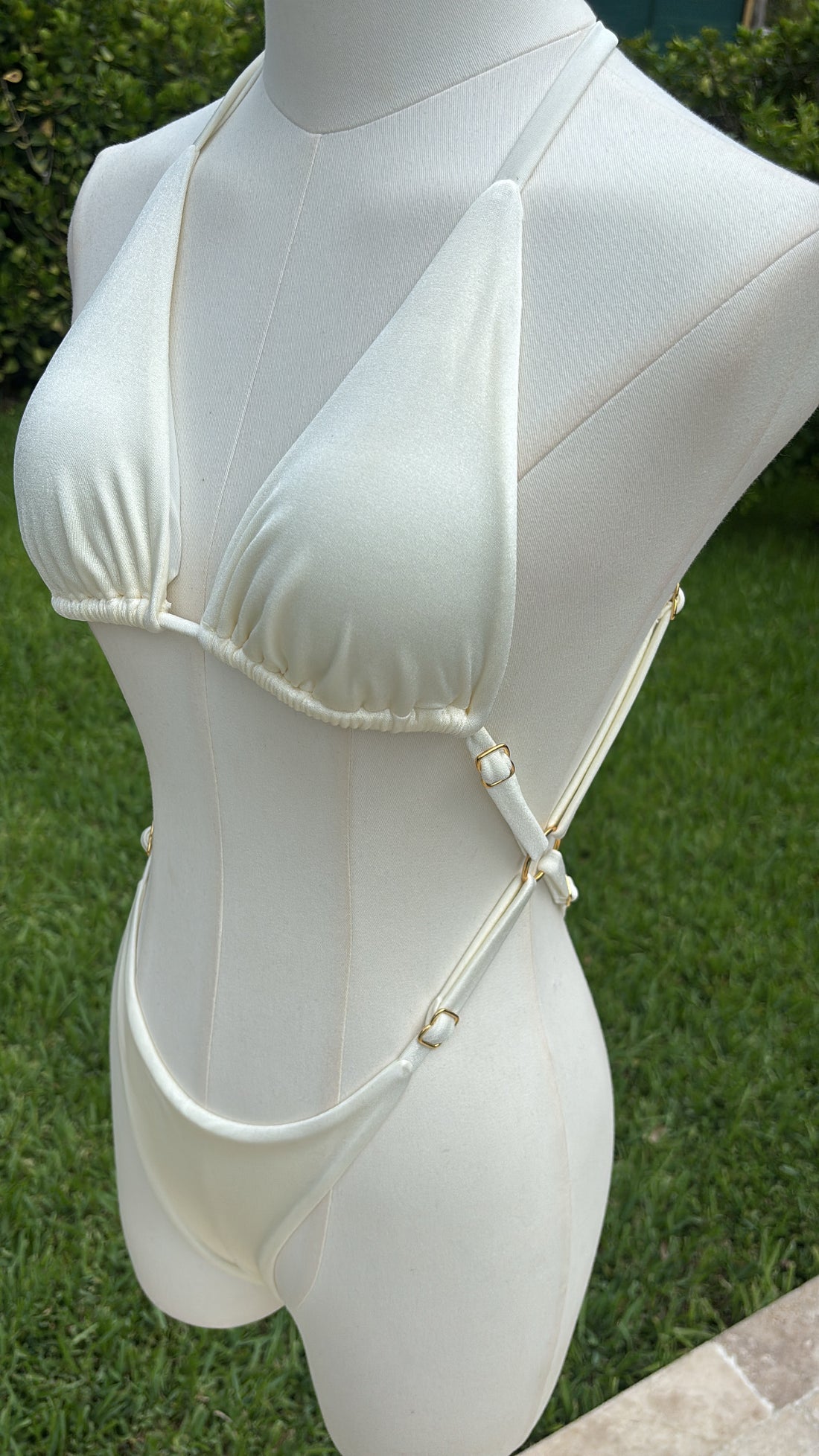 Off White Swimsuit