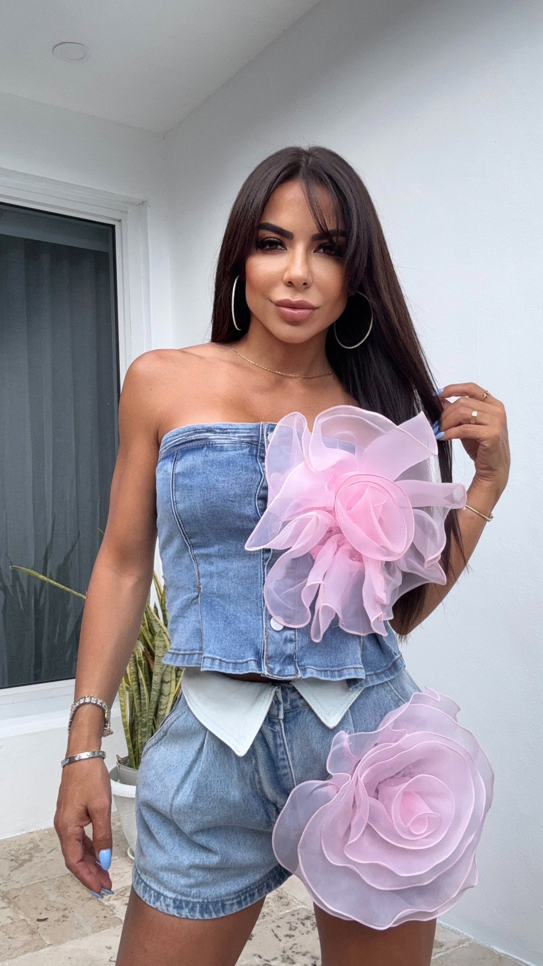 Pink Flower Set