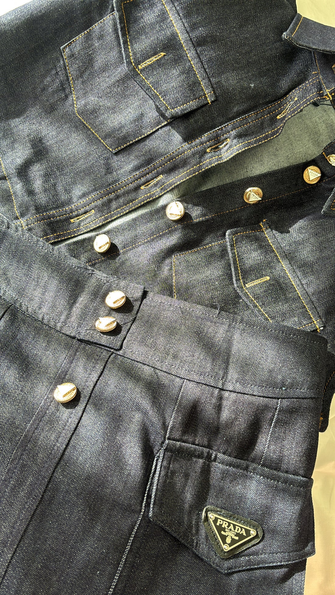 New Prada Jeans Set