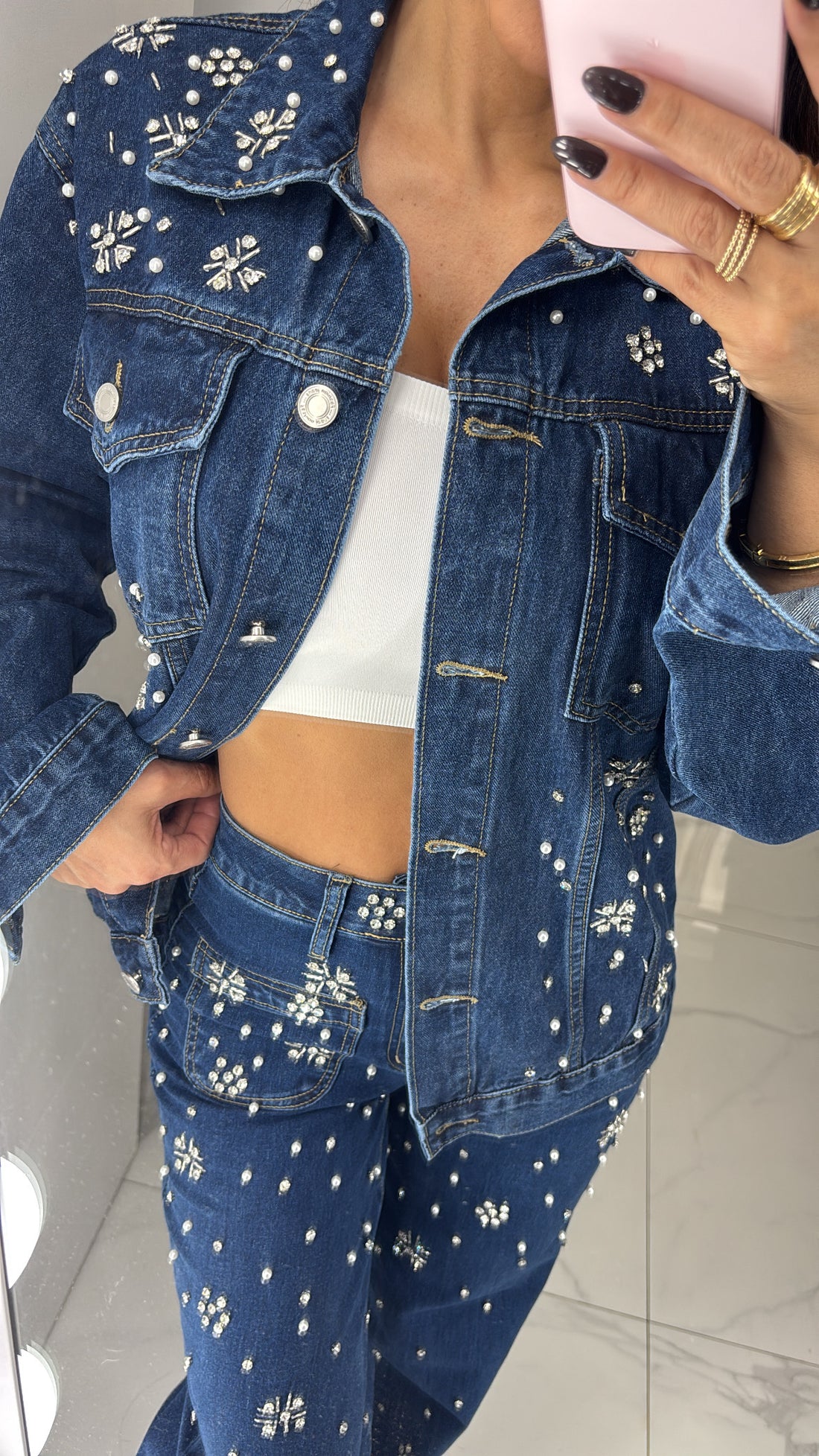 Lian Jeans Set