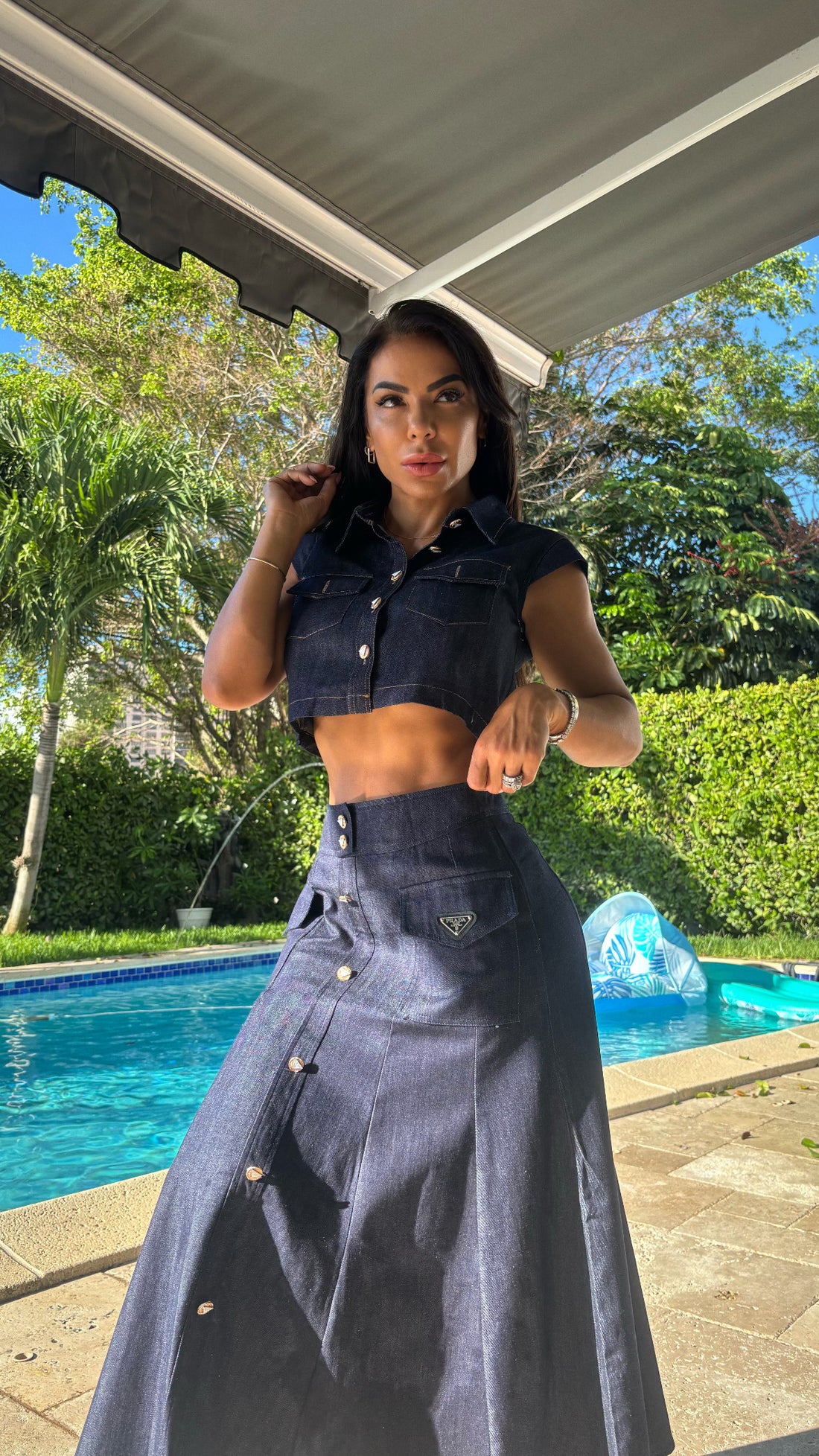 New Prada Jeans Set