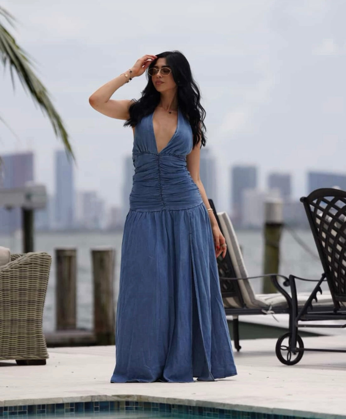Clarisa Jeans Dress