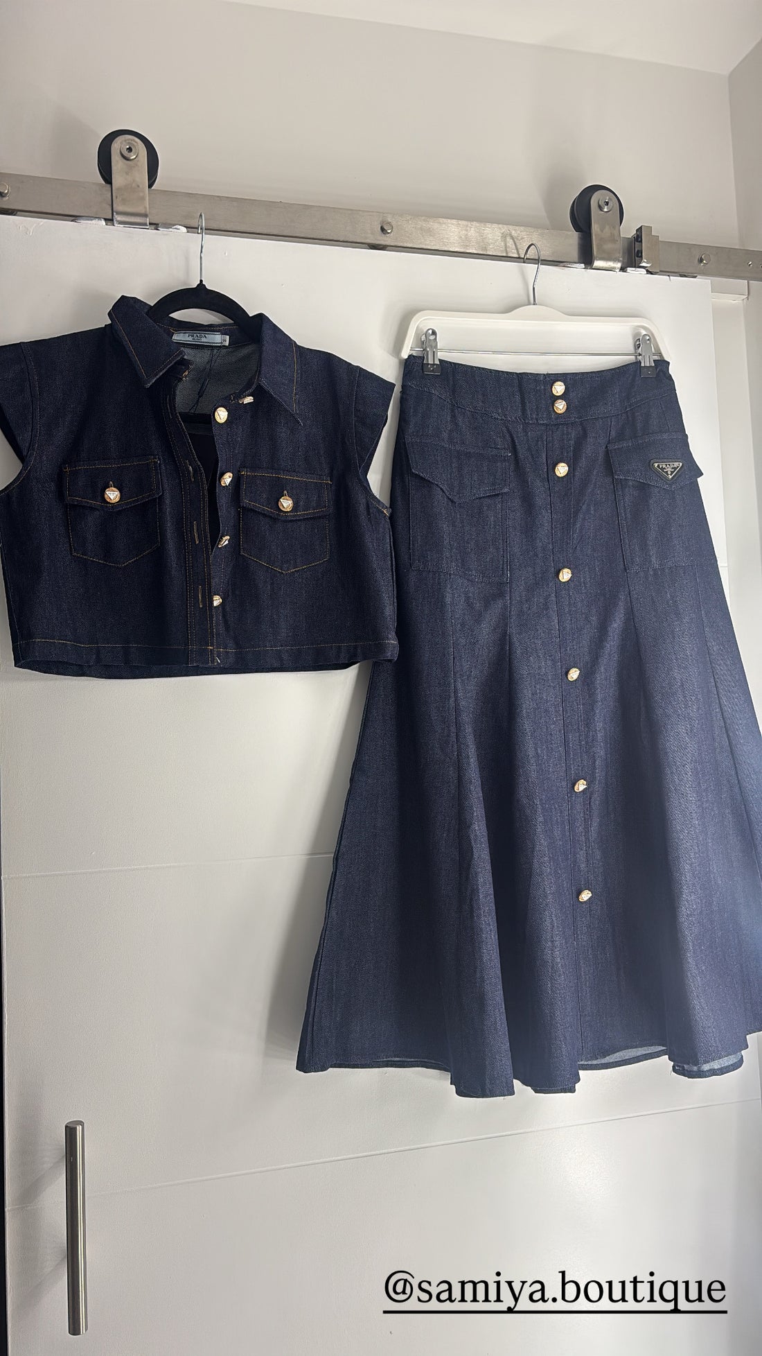 New Prada Jeans Set