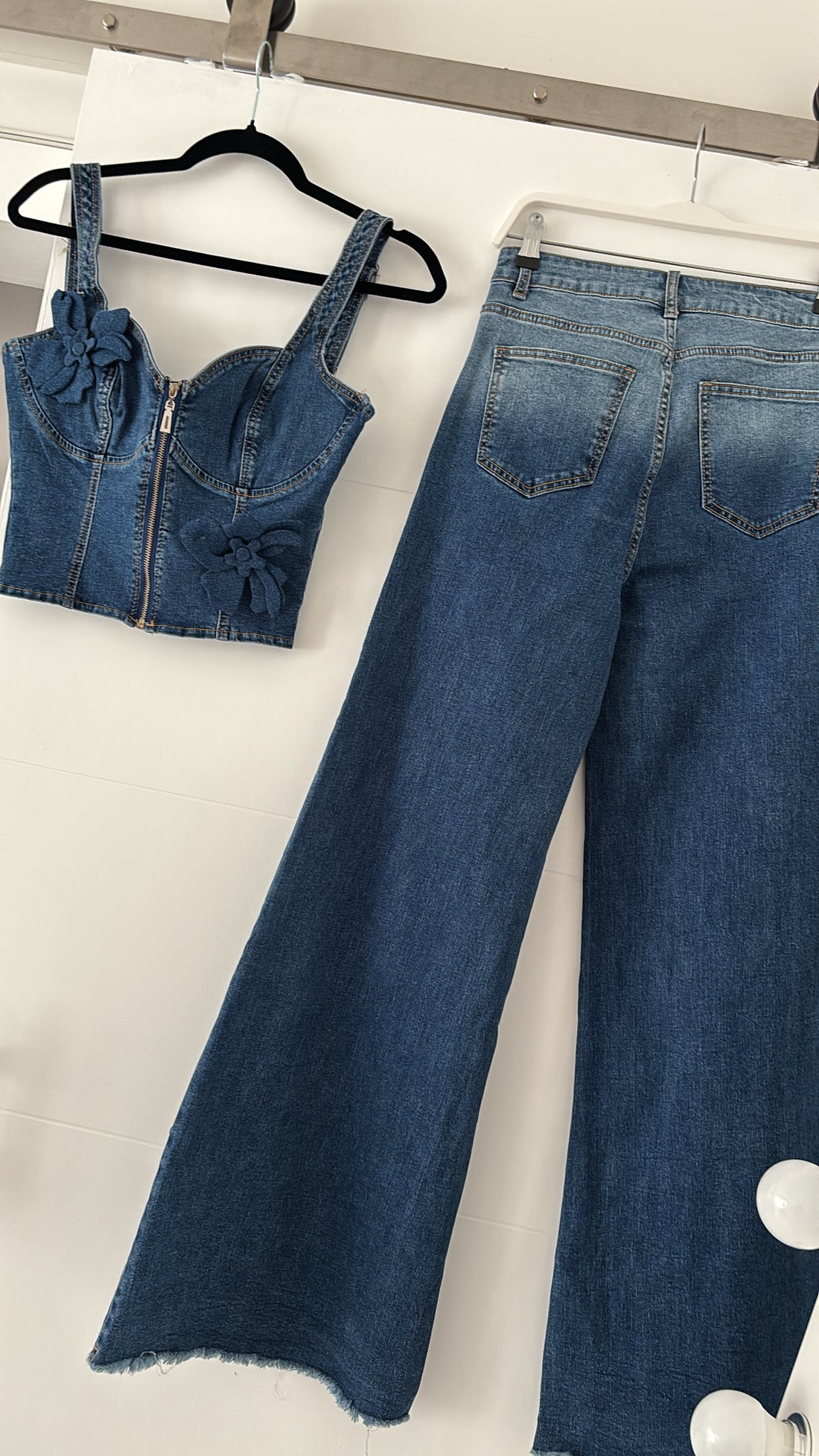 Jeans Flower Set