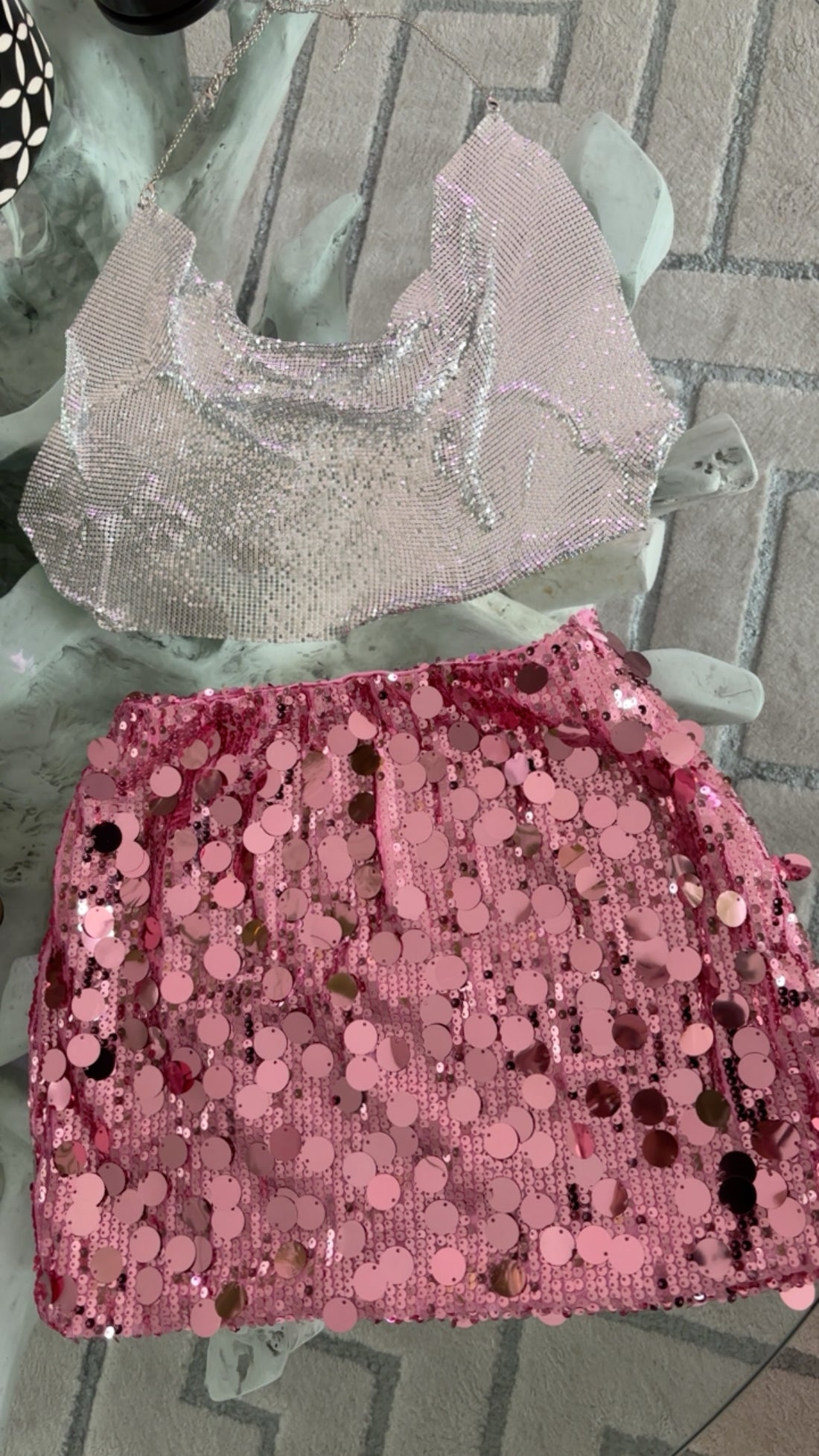 Sequins Skirt