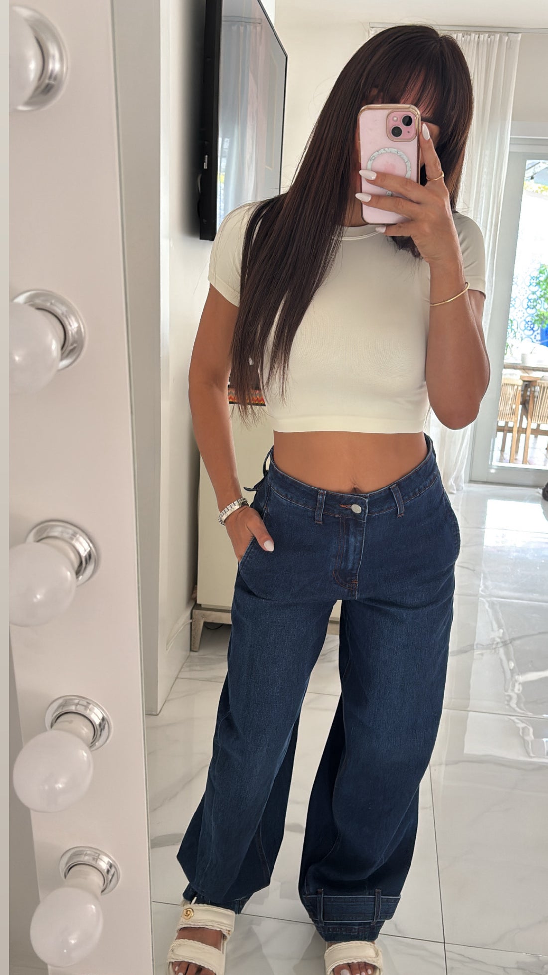 Off White Top