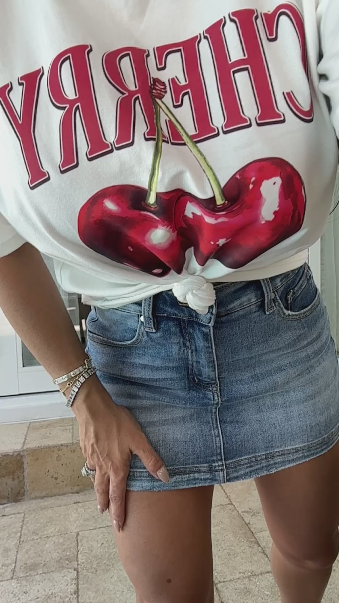Cherry T shirt