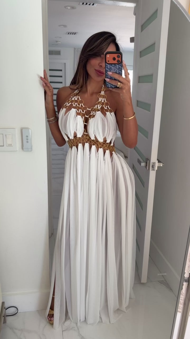 Mykonos Long Dress