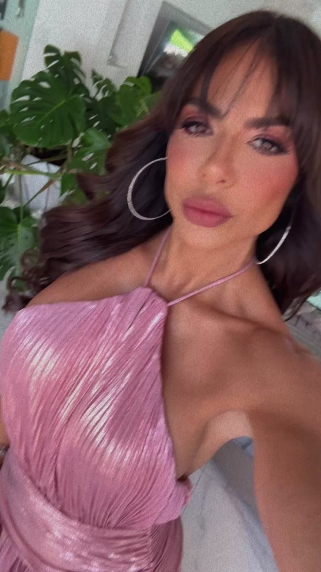Pinky Long Dress