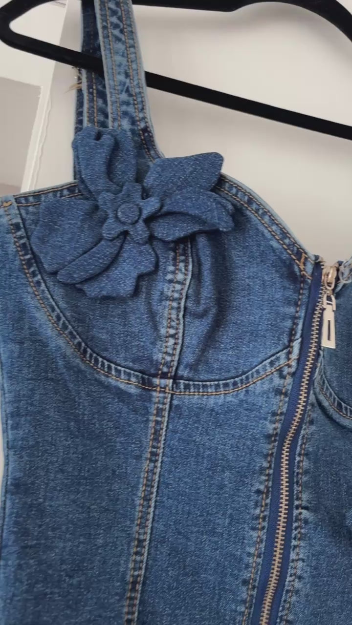 Jeans Flower Set
