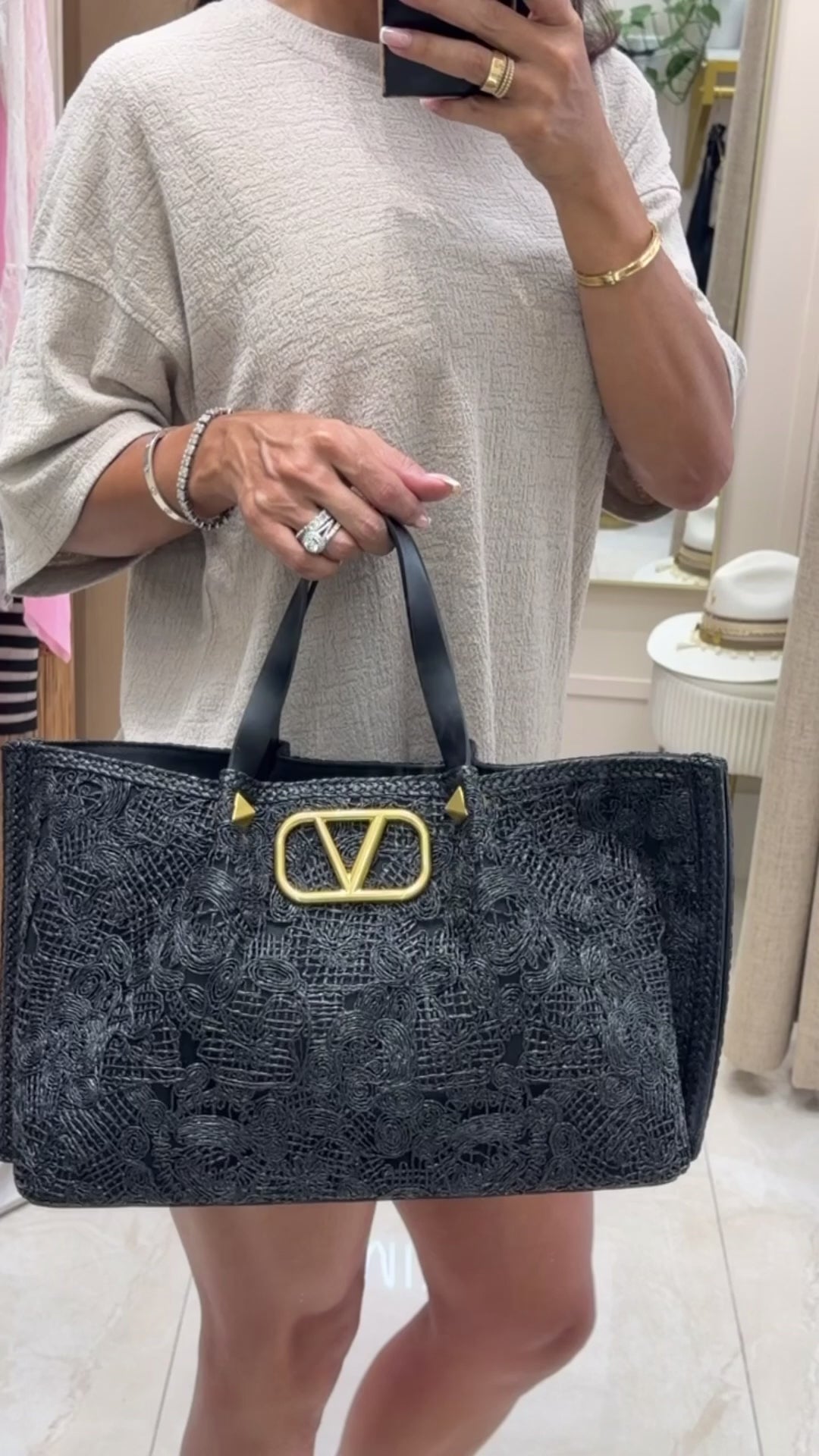 New Large V Bag