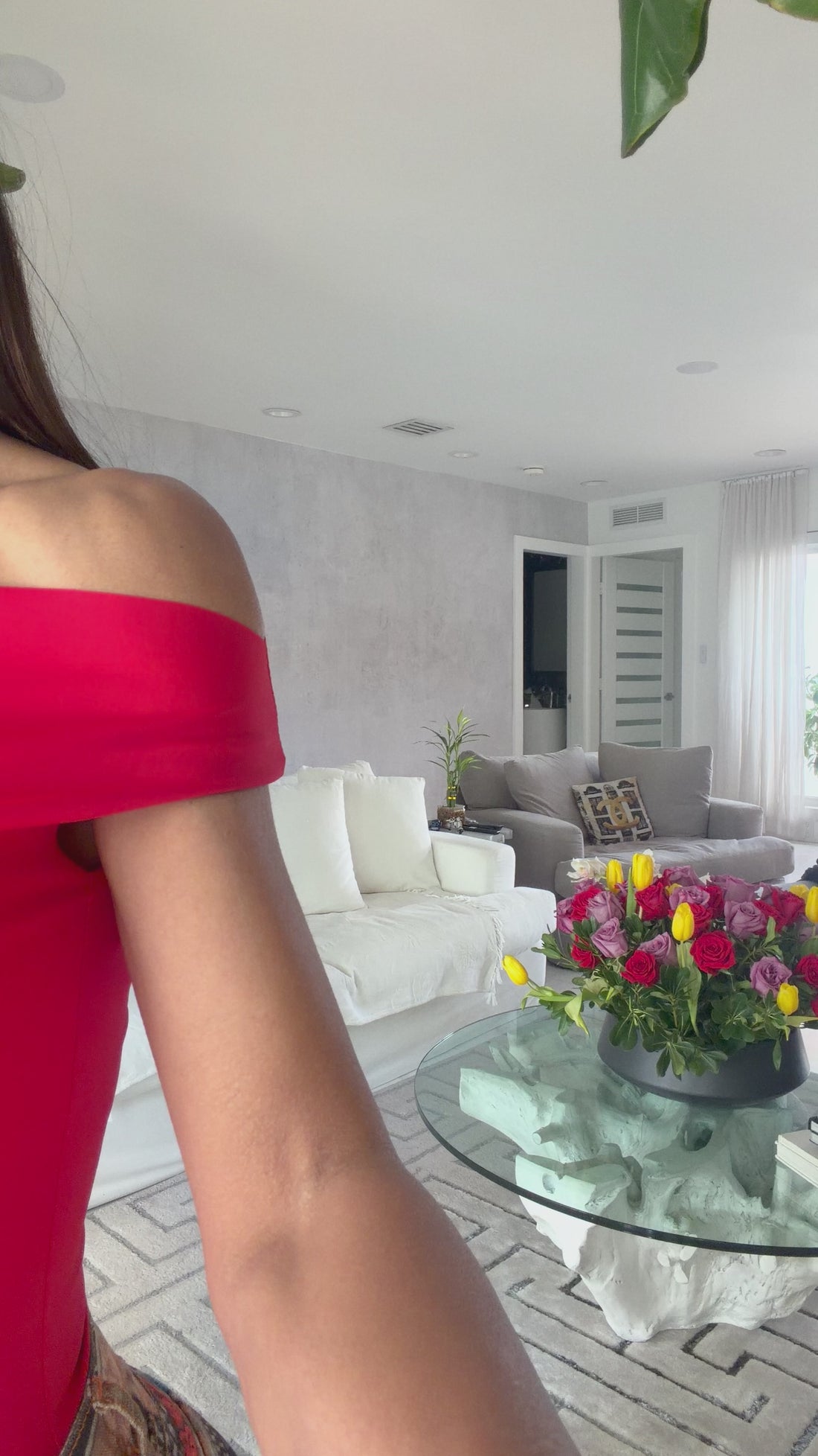 New Red Bodysuit