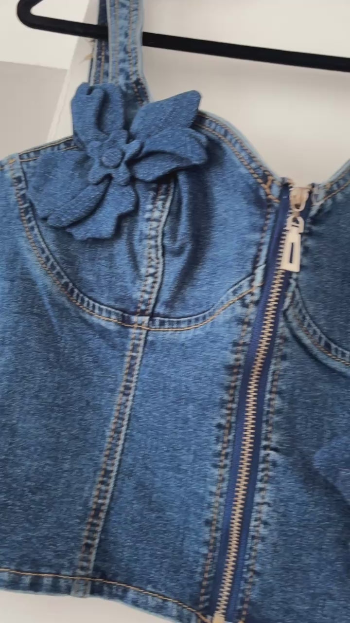 Jeans Flower Set